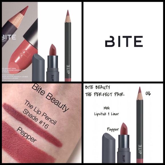 ❌SOLD❌BITE BEAUTY 2 PIECE LIPPIE BUNDLE BNIB - Picture 2 of 8
